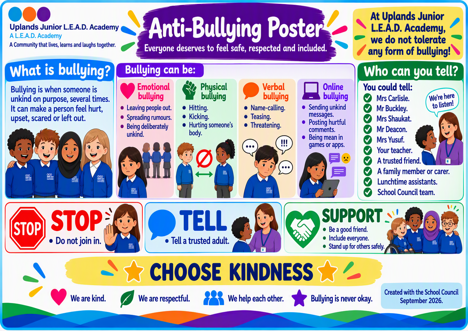 Anti-Bullying poster